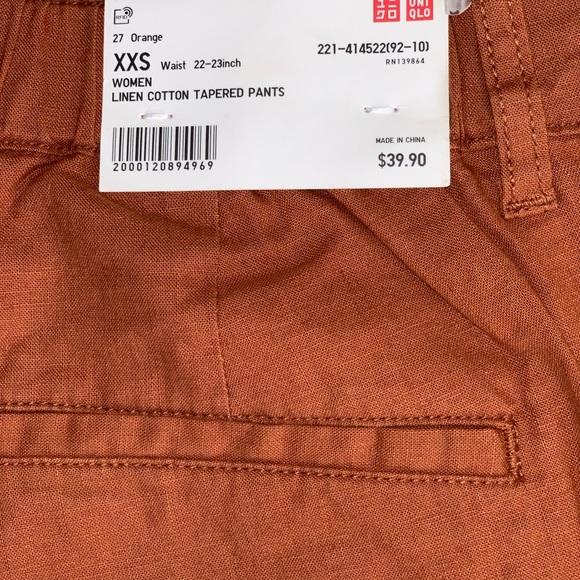 Uniqlo Women’s Linen Cotton Pants - Picture 5 of 11